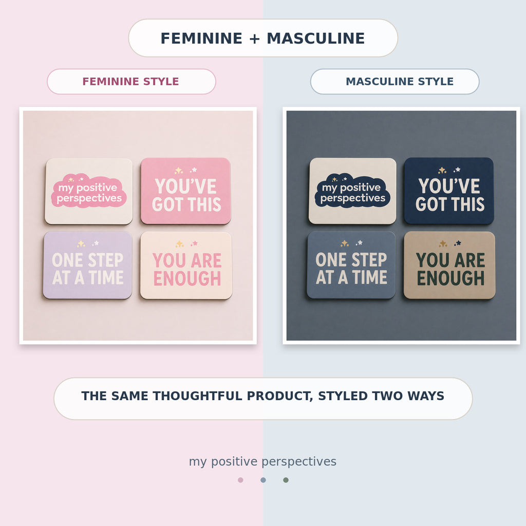 Magnetic Encouragement Cards – Set of 4