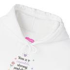 Hoodie – "Be Kind to Yourself" Pastel Comfort Sweatshirt – view 15