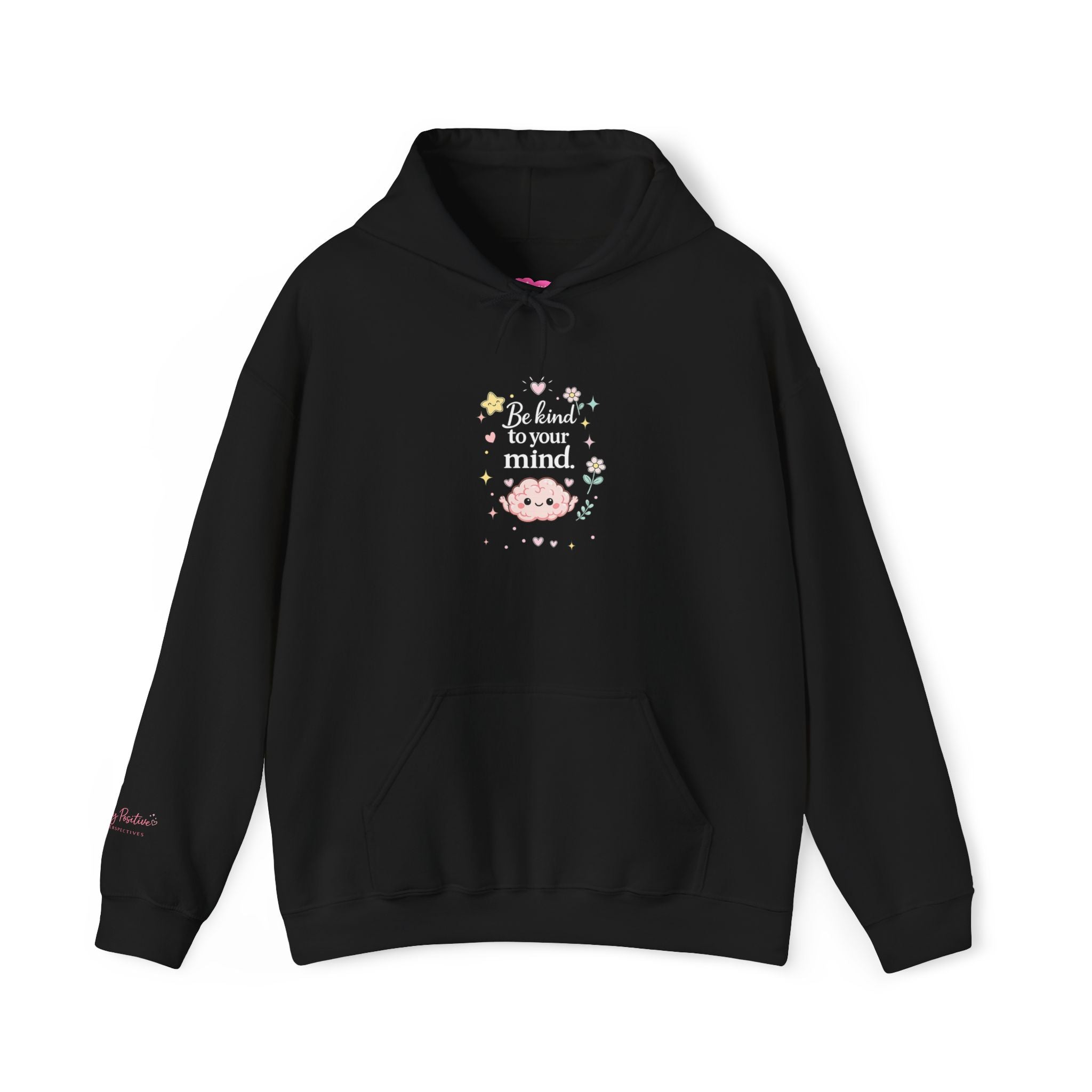 Hoodie – "Be Kind to Yourself" Pastel Comfort Sweatshirt