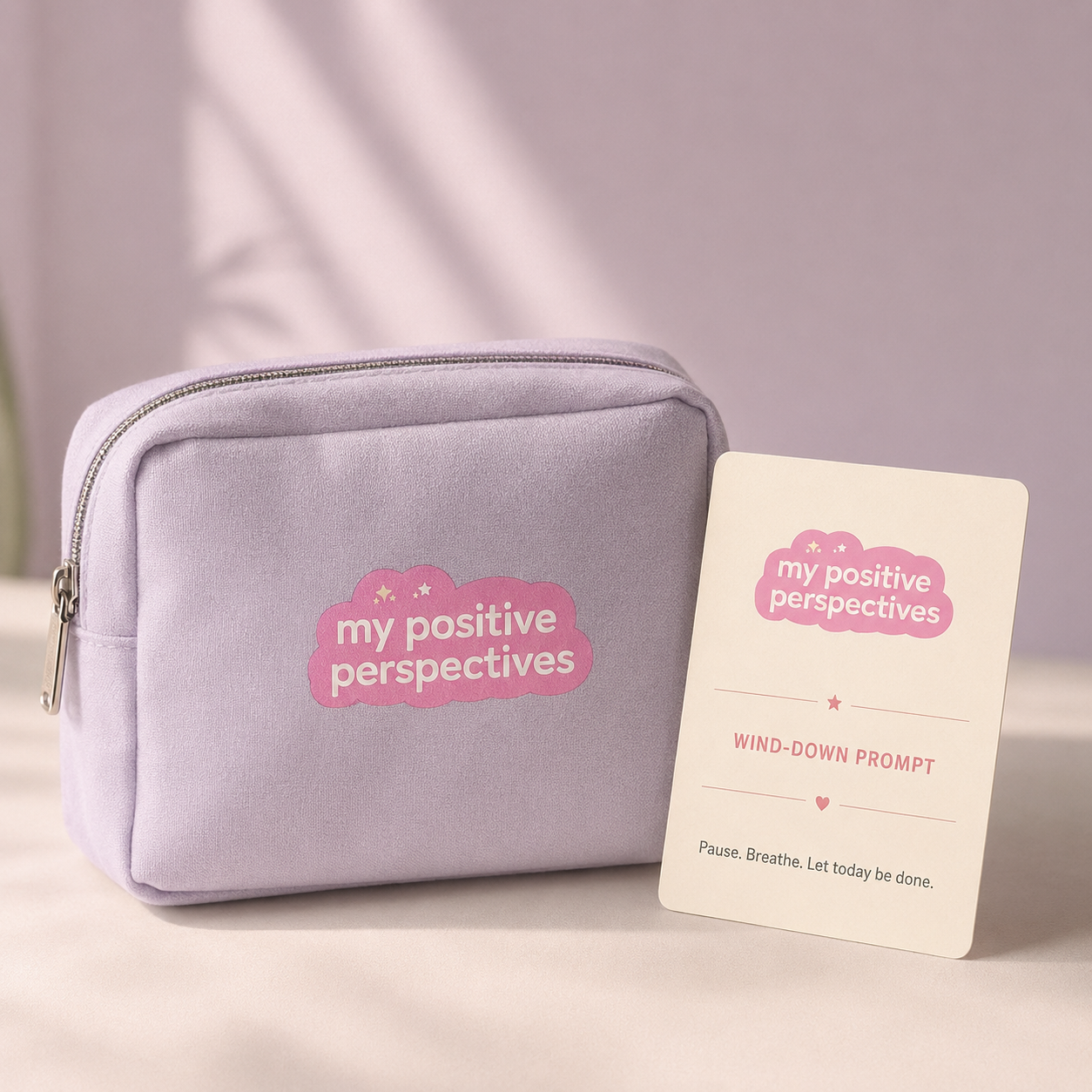 Bedside Sleep Essentials Pouch