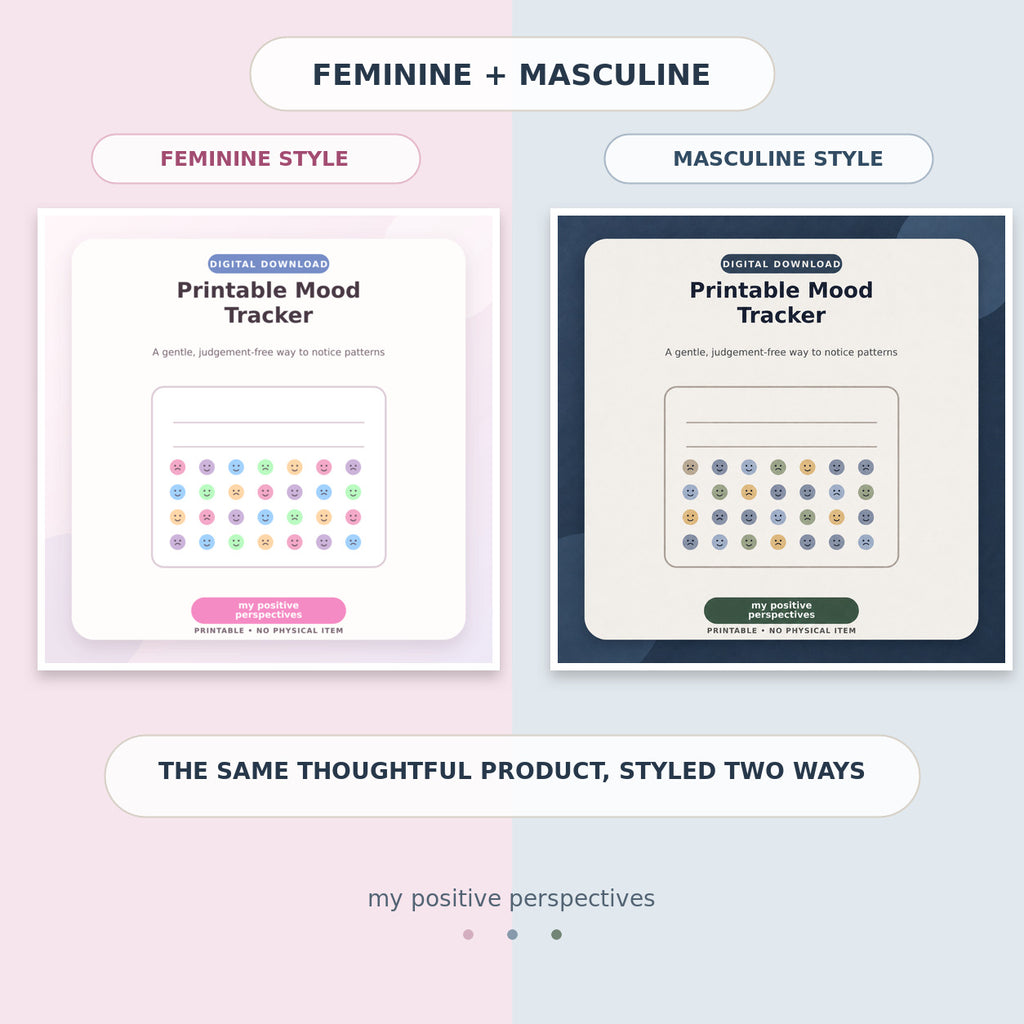 Printable Mood Tracker – Digital Download