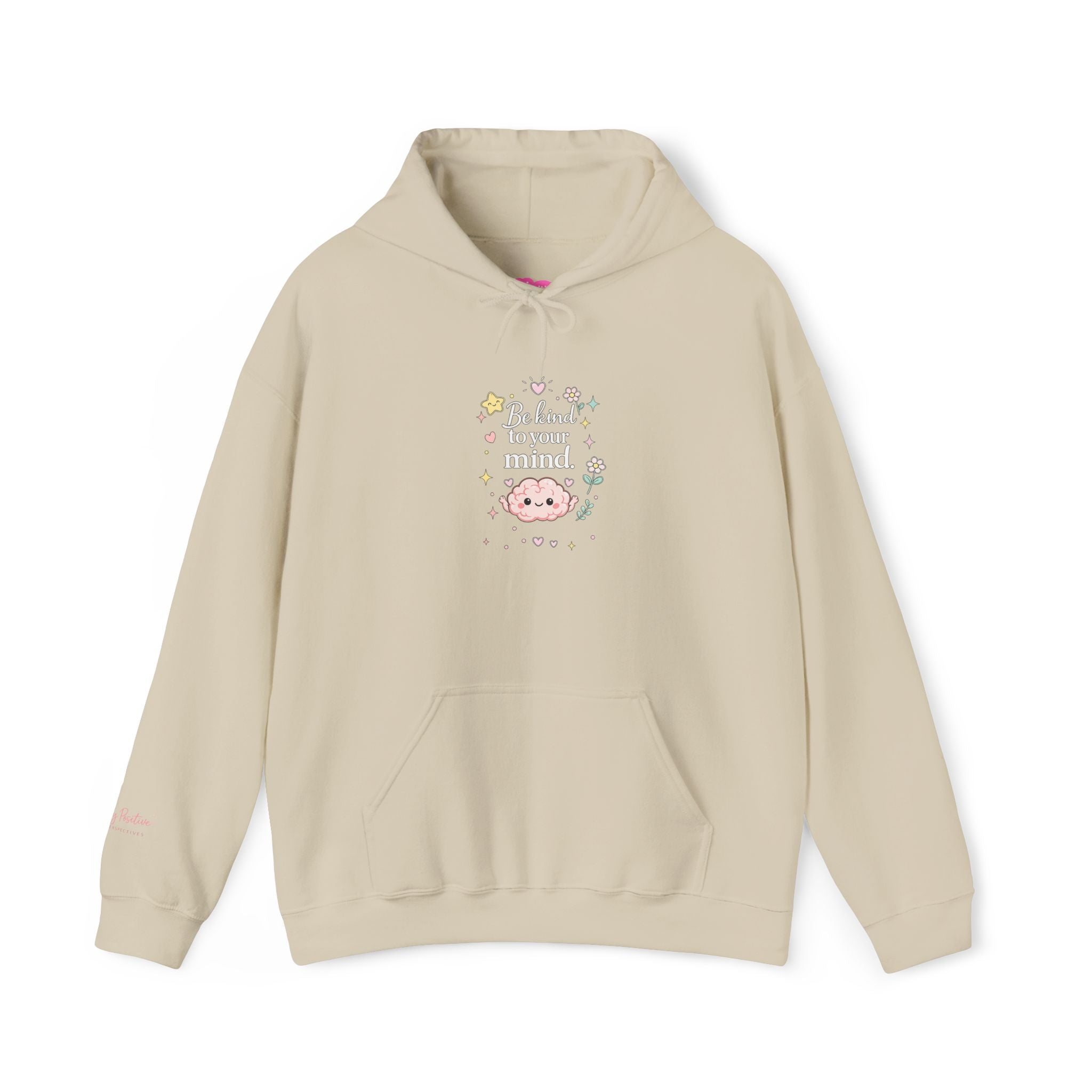 Hoodie – "Be Kind to Yourself" Pastel Comfort Sweatshirt