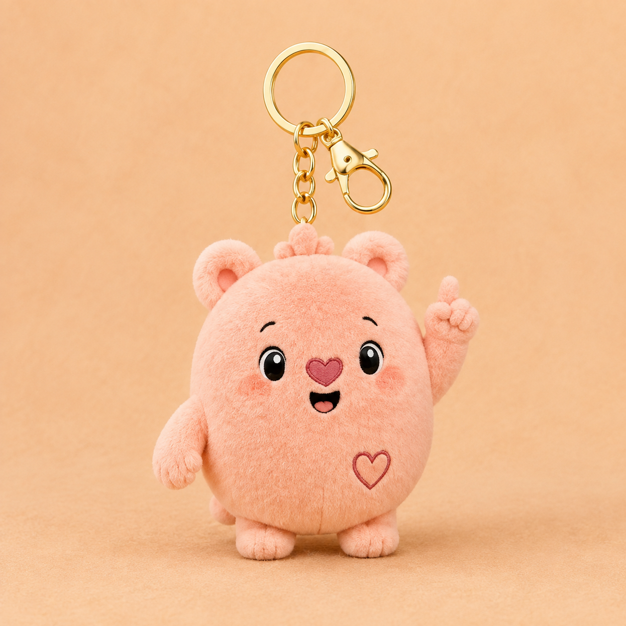 plush keychains positive pals