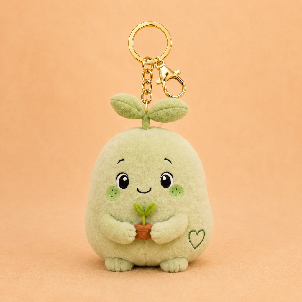 plush keychains positive pals