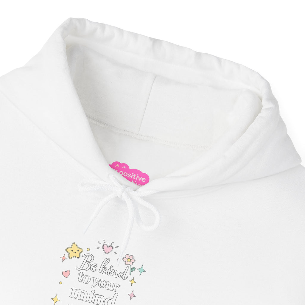 Hoodie – "Be Kind to Yourself" Pastel Comfort Sweatshirt