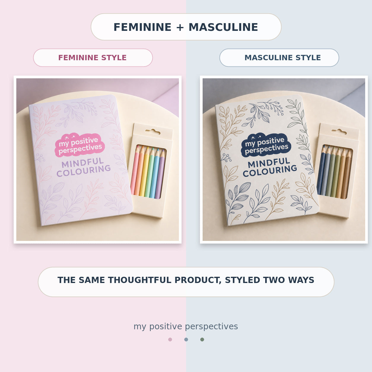 Mindful Colouring Book & Pencil Pack