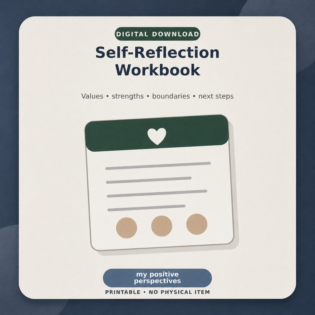 Self-Reflection Workbook – Digital Download