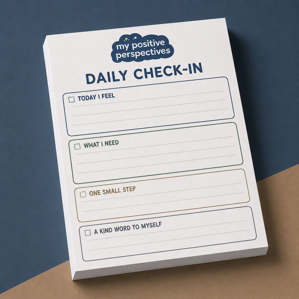 Daily Check-In Notepad