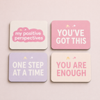Magnetic Encouragement Cards – Set of 4