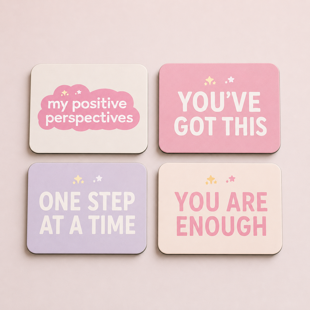 Magnetic Encouragement Cards – Set of 4