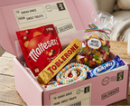 Lift me up treat box filled with snacks and a mug. My Positive Perspectives.