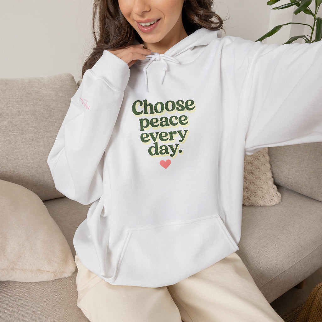 Hoodie – "Be Kind to Yourself" Pastel Comfort Sweatshirt