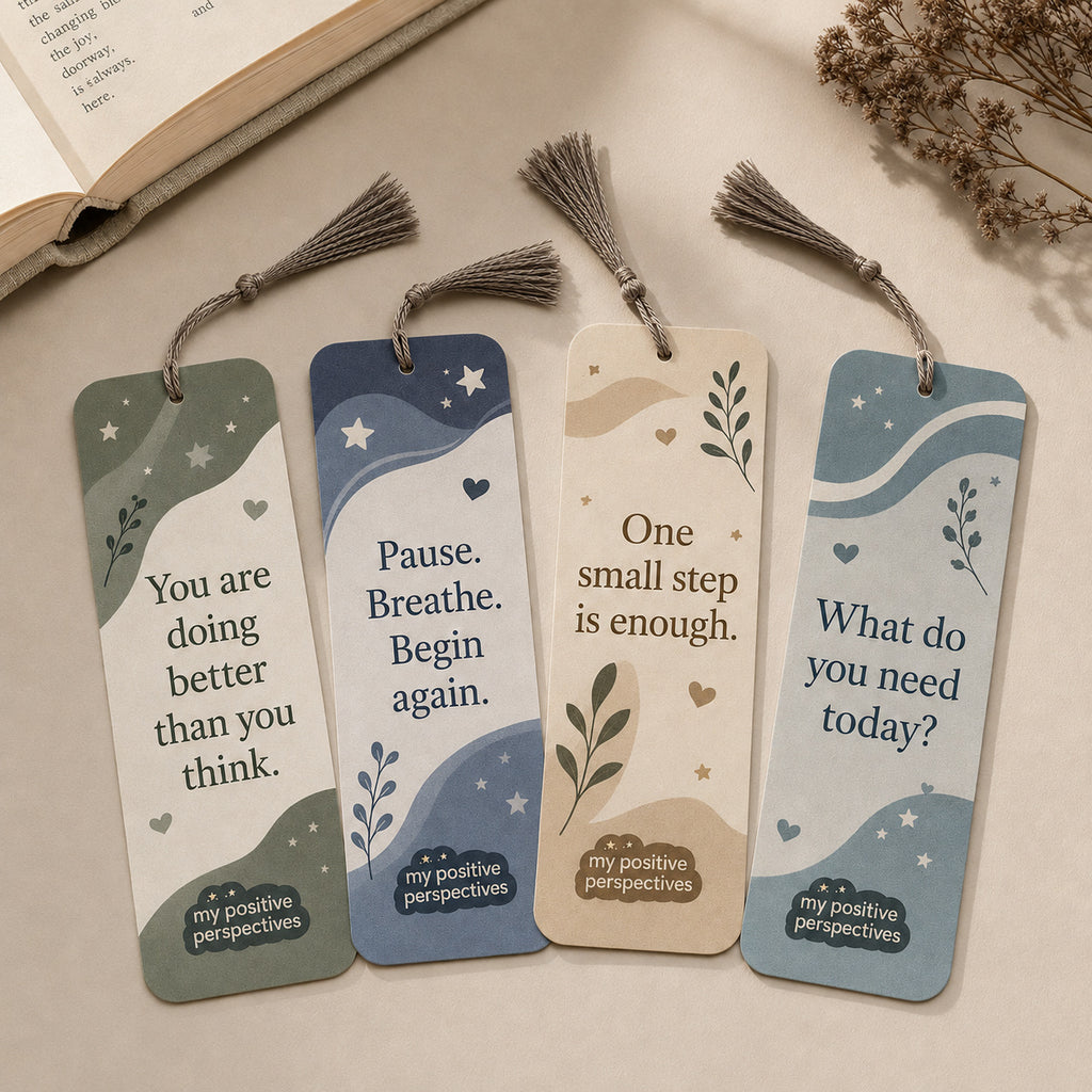 Everyday Wellbeing Bookmarks – Set of 4