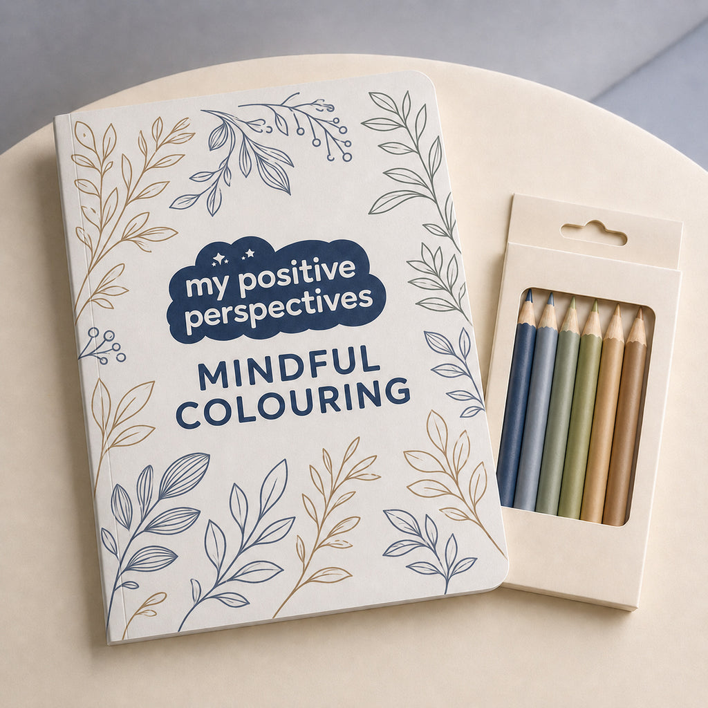 Mindful Colouring Book & Pencil Pack