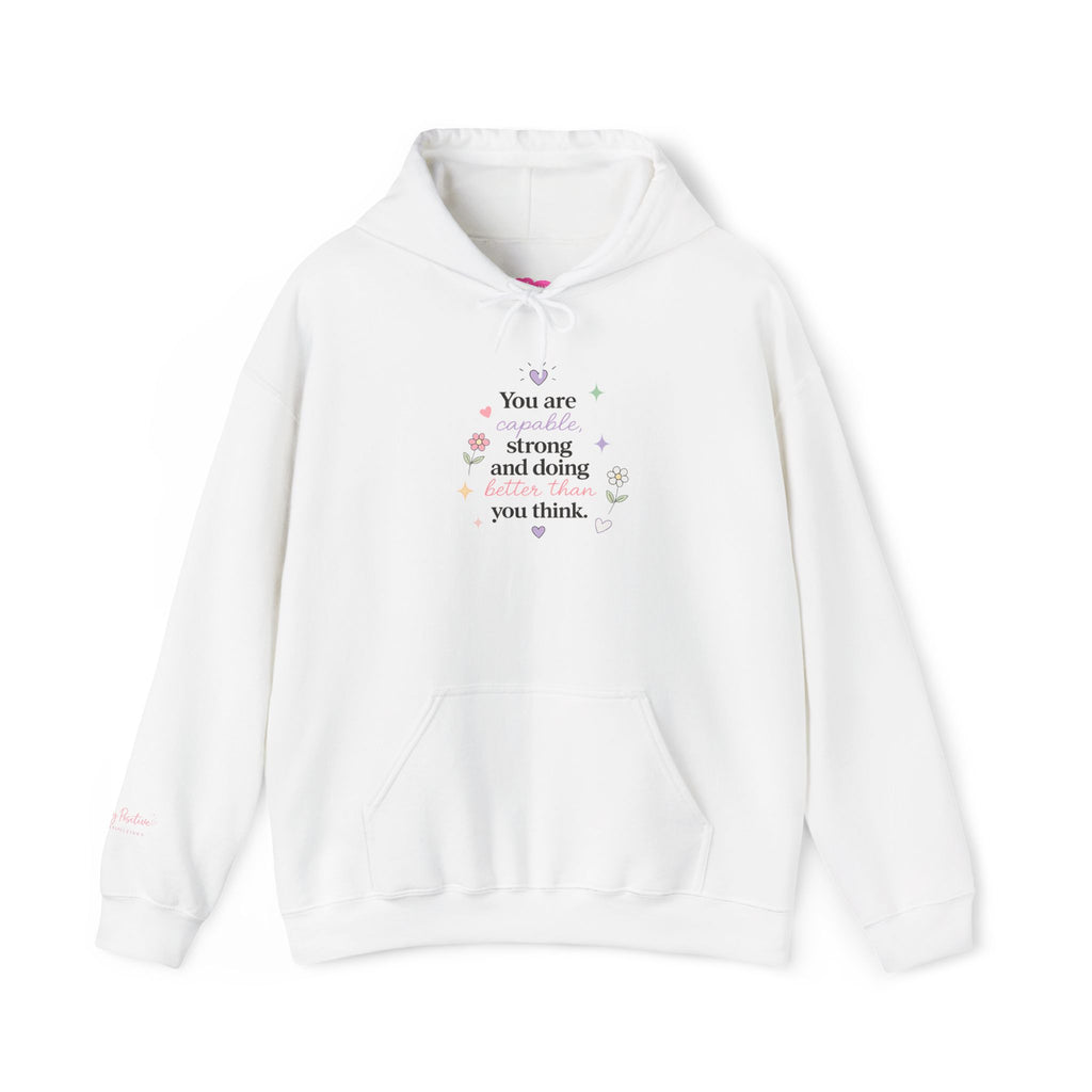 Hoodie – "Be Kind to Yourself" Pastel Comfort Sweatshirt