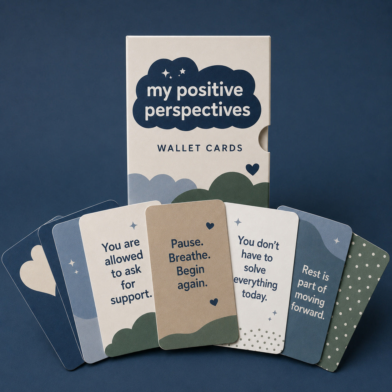 Positive Perspectives Wallet Cards – Pocket Support Set