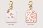 Positive Perspectives Acrylic Bag Tag