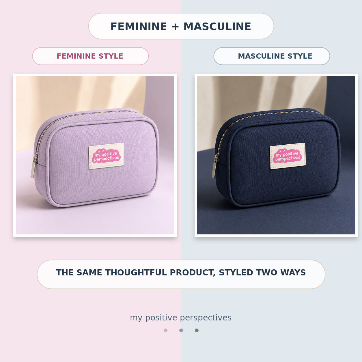 Compact Everyday Toiletry Bag